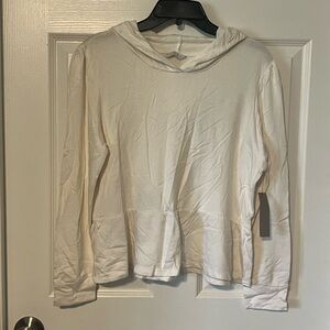 Women's Cream Long Sleeve Top